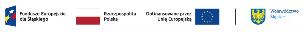 Projekt dofinansowany przez Unię Europejską, Rzeczpospolitą Polską oraz Województwo Śląskie w ramach Funduszy Europejskich dla Śląskiego